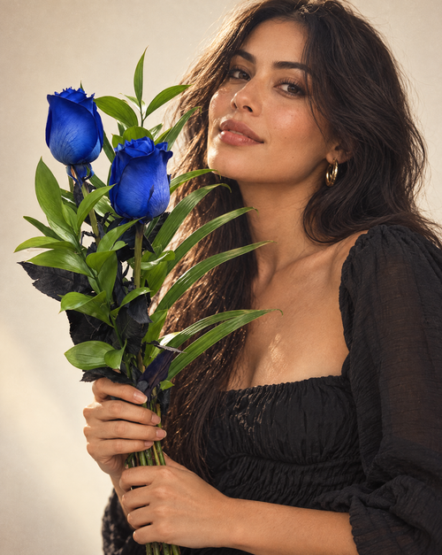 2 Blue Roses