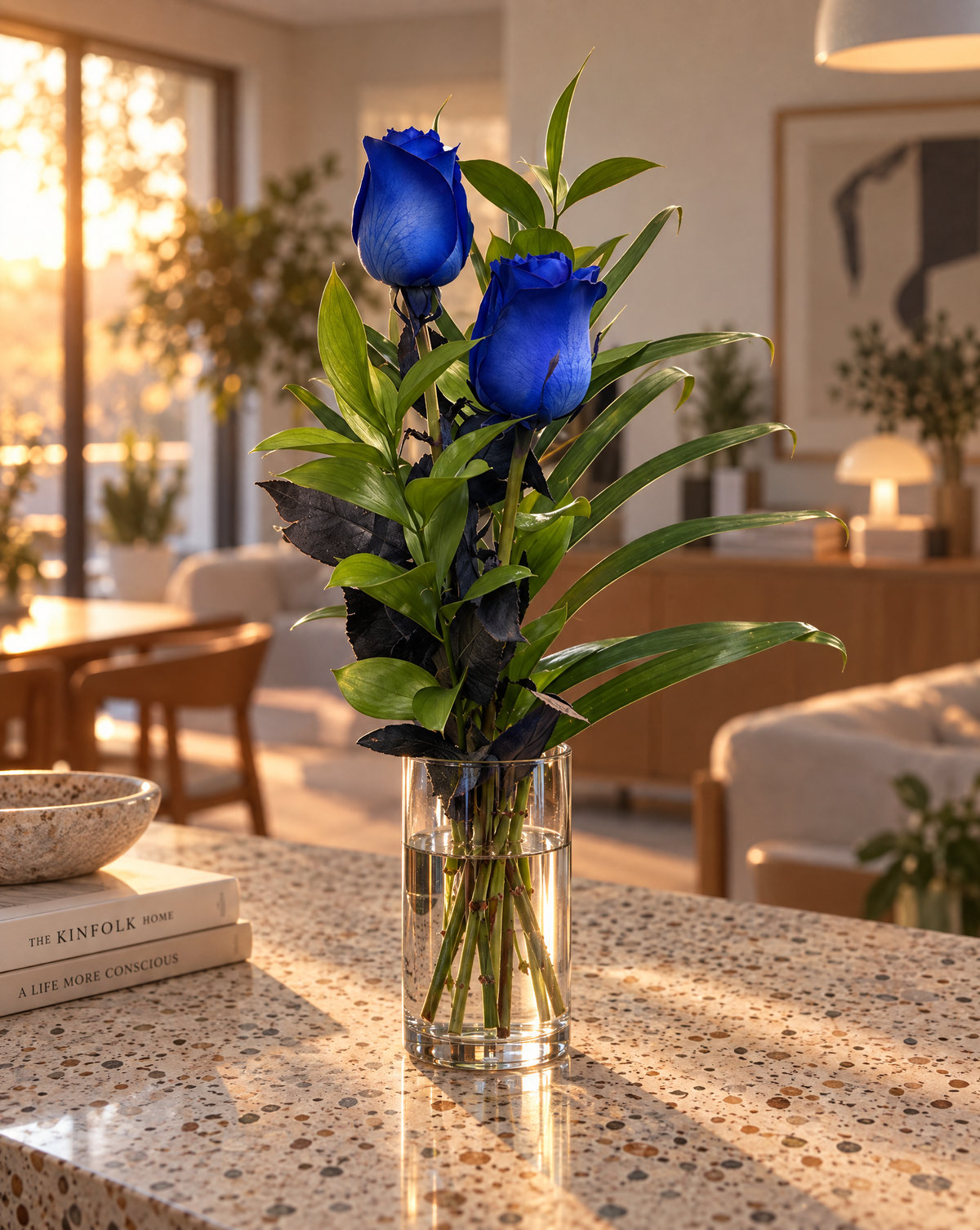 2 Blue Roses